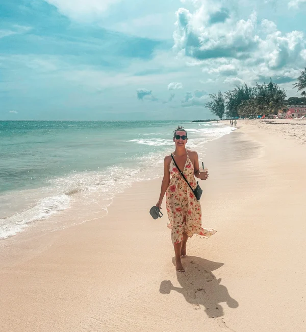 Dover Beach Barbados | Strandmeisje