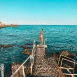 Kallithea Springs Rhodos | Strandmeisje